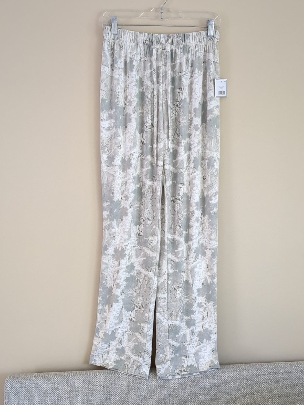NWT Small 5B Camo Print Pajama Sleep Pants Lounge Comfy Soft Pull-On Style